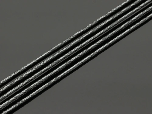 Hematyt nakrętka ok.2x1mm kol.grafitowy [~40cm]