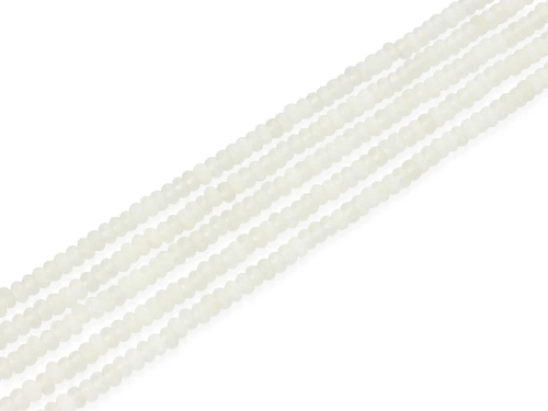 Jadeit biały oponka ok.4,5x2,5mm [~38cm]