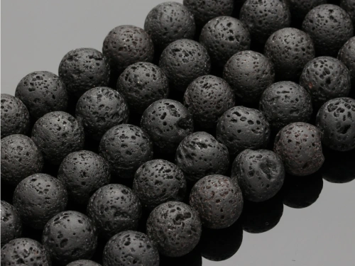 Lawa wulkaniczna kulka ok.12,5mm [~39cm]