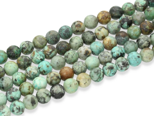 Turkus afrykański (jaspis) kulka ok.6,4mm [~38cm]