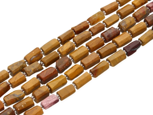 Mokait walec ciosany ok.7x13mm [~38cm]