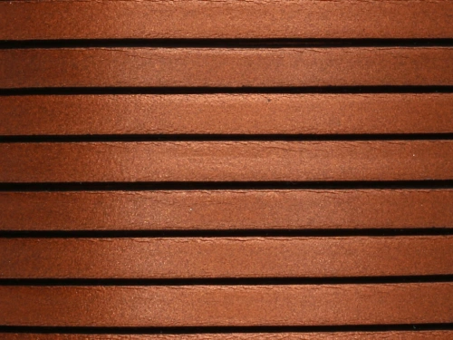 Rzemień naturalny płaski 5x1,8mm miedziany [20cm]