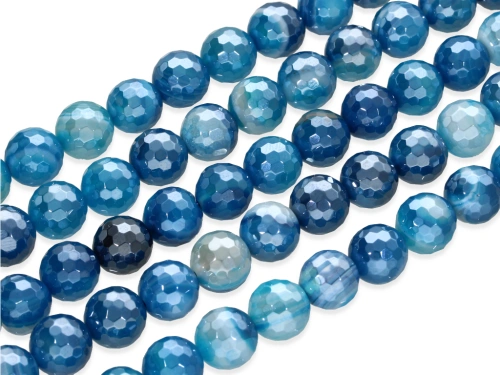 Agat kulka fasetowana ok.10mm [~19cm]