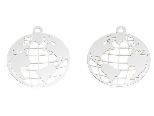 Zawieszka "globus" 20x17,5mm AG-925 [1szt.]