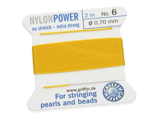 Nici nylonowe z igłą ⌀0,7mm [op.2m]