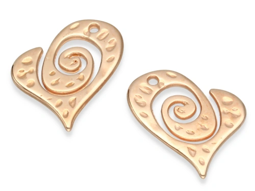 Zawieszka "serce" 27 x 24 mm [1szt.]