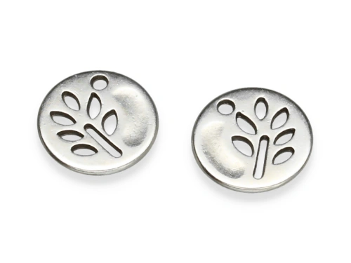 Zawieszka "liść" 12 mm [1szt.]