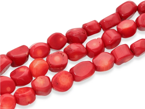 Koral czerwony "bryłka" ~ 12 x 10 mm [~20cm]