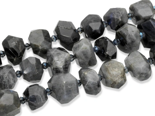 Labradoryt bryłka ciosana ok.15x20mm [~18cm]