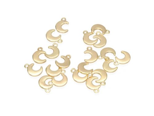 Zawieszka księżyc 7,5x5mm [1szt.]