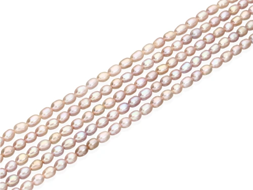 Perła słodkowodna rice ~4-5mm [~37cm]