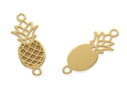 Łącznik "ananas" 18,5 x 7,5 mm AG-925 [1szt.]