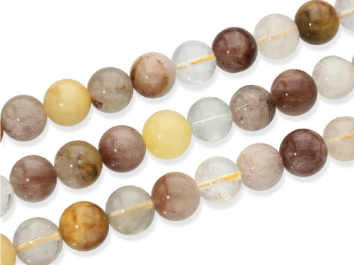 Kwarc z rutylem kulka ok.10mm [~20cm]