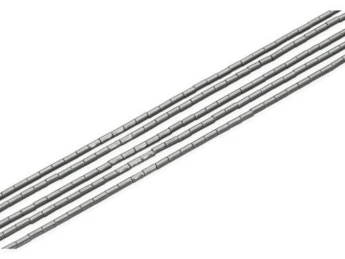 Hematyt rurka ok.2x4mm [~40cm]