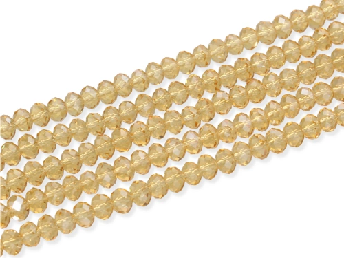 Kryształki kol. szampański ok.4x6mm [~20cm]