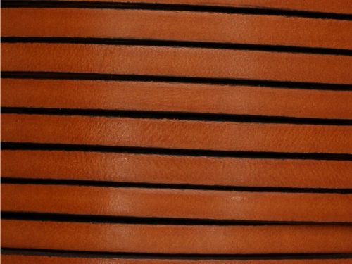 Rzemień naturalny płaski 5x1,8mm koniakowy [20cm]