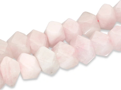 Kwarc różowy bryłka ciosana ok.14x18mm [~19cm]