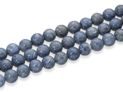 Koral niebieski "kulka" 8 mm [~19cm]