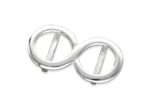 Przekładka "nieskończoność" 10 x 2 mm AG-925 [1szt.]