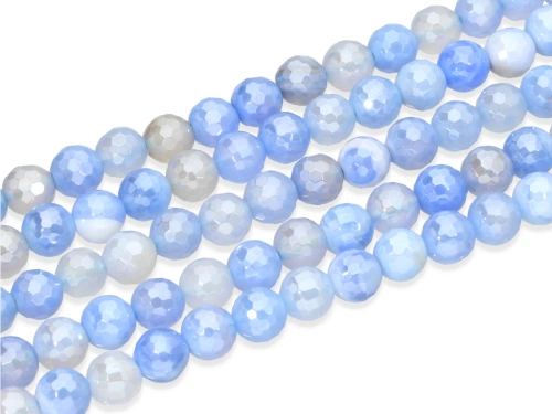 Agat kulka fasetowana ok.8mm [~38cm]