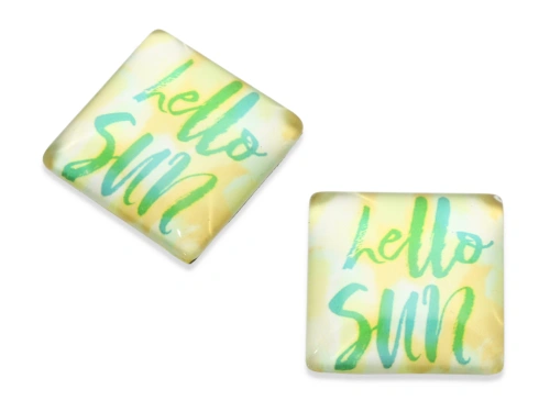 Kaboszon szklany 20 x 20 mm [1szt.]