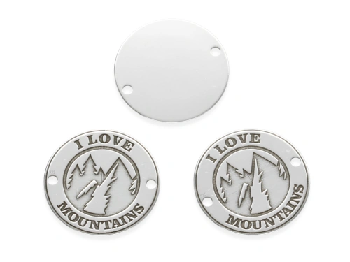 Łącznik "I love mountains" 16 mm AG-925 [1szt.]