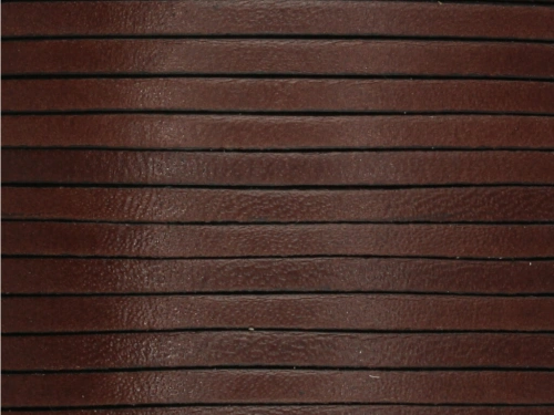 Rzemień naturalny płaski 3x1,8mm czekoladowy [20cm]