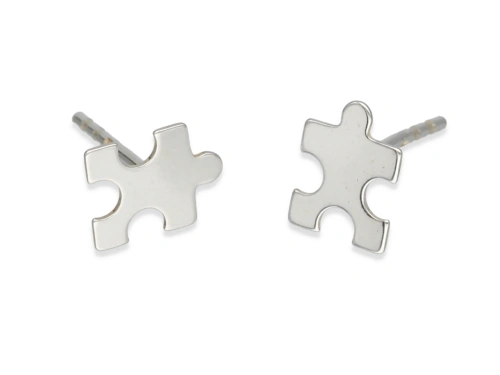 Sztyfty "puzzle" 8 x 6 mm AG-925 [para]