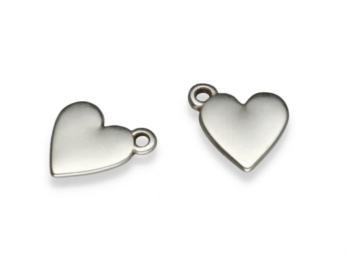 Zawieszka "serce" 11 x 10,5 mm [1szt.]