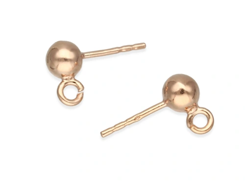 Sztyft "kulka" 5 mm AG-925 [2szt.]