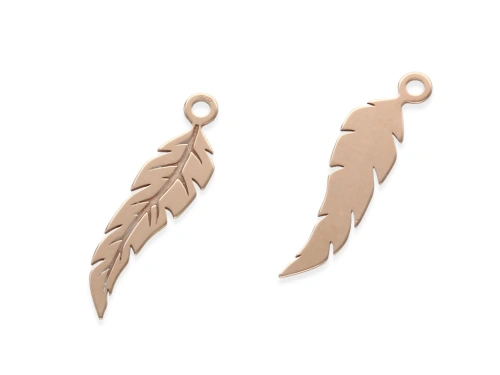 Zawieszka "piórko" 19 x 5 mm AG-925 [1szt.]
