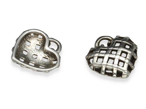 Zawieszka "serce" 15 x 15 mm [1szt.]