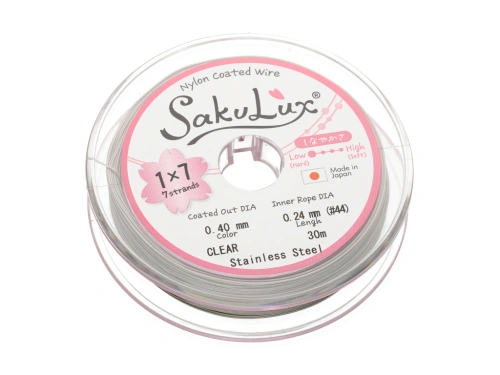 Linka SakuLux 0,40mm Clear [30m]