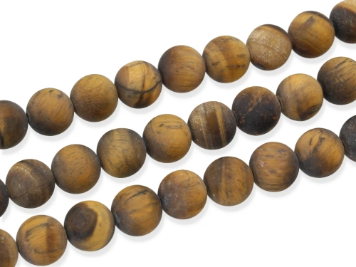 Tygrysie oko mat kulka ok.10,5mm [~37cm]