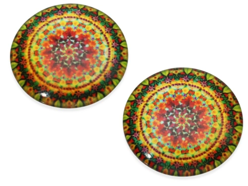 Kaboszon szklany 25 mm [1szt.]