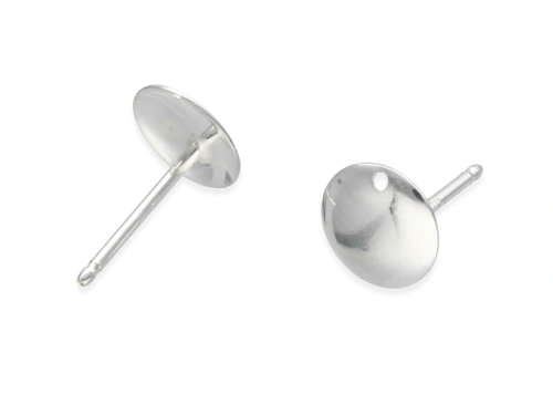 Sztyft "kółko gładkie" 8 mm AG-925 [para]