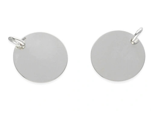 Zawieszka "okrągła pod grawer" 15 mm AG-925 [1szt.]