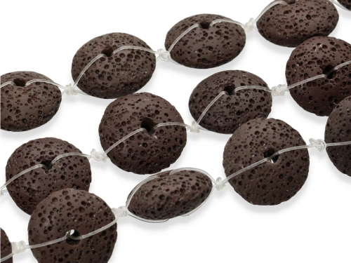 Lawa wulkaniczna donut ok.20,5mm [~19cm]