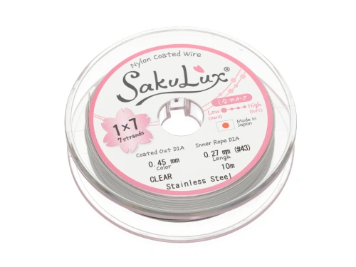 Linka SakuLux 0,45mm Clear [10m]