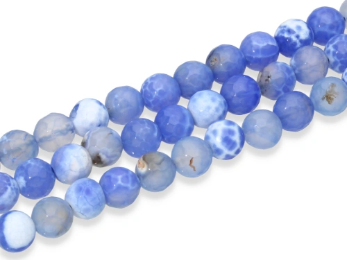 Agat kulka fasetowana ok.8,3mm [~18cm]