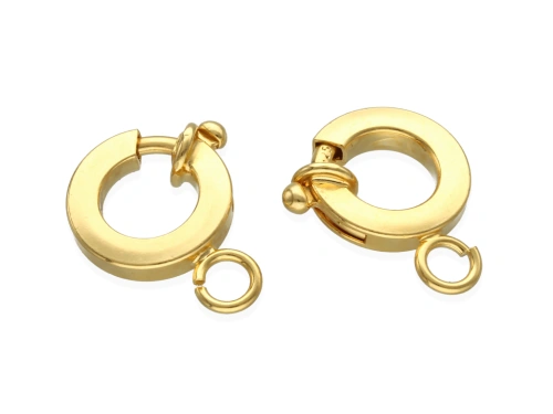 Zapięcie federing 14mm AG-925+Au [1szt.]