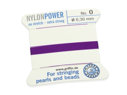 Nici nylonowe z igłą ⌀0,3mm [op.2m]