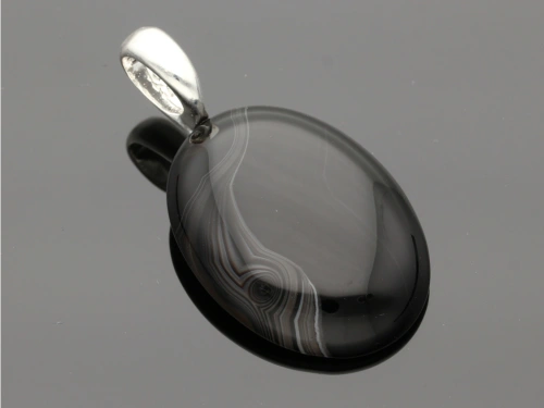 Sardonyks kaboszon ok.40x30mm [1szt.]