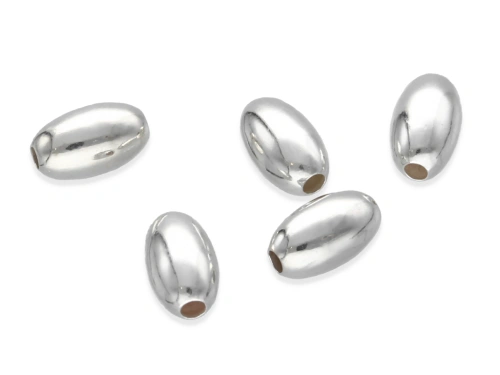 Oliwka gładka 6,5 x 4 mm AG-925 [1szt.]