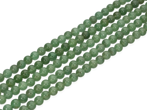 Awenturyn zielony kulka ok.6mm [~39cm]