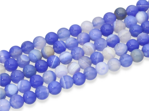 Agat pasiasty ok.6,3mm [~18cm]