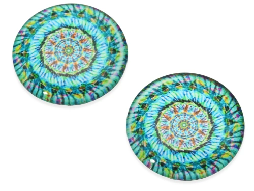 Kaboszon szklany 25 mm [1szt.]