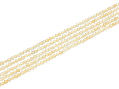 Cytryn kulka fasetowana ok.3mm [~39cm]