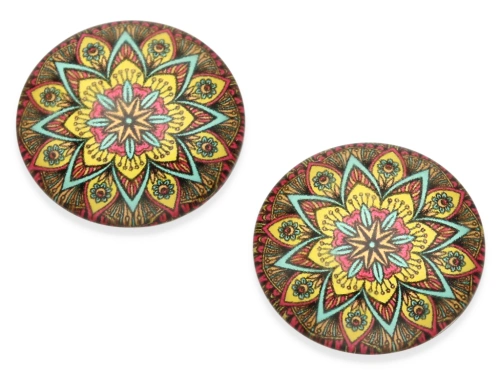 Kaboszon szklany 25 mm [1szt.]