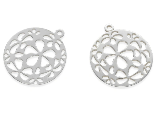 Zawieszka "kwiaty" 20 x 18 mm AG-925 [1szt.]